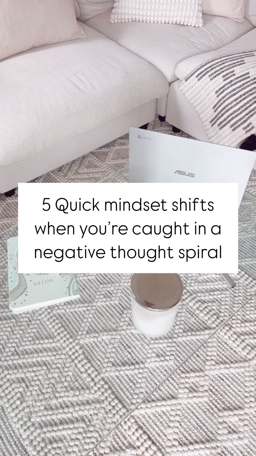 5. Instead of: “I’m so bad at social media. Does what I post even matter?”

Think: “Every post I share is a seed that will allow my business to bloom in the future.”

Stuck in a negative thought spiral? I’ve been there! But it’s nothing a quick mindset shift can’t fix!

Instead of entertaining those unproductive thoughts that inevitably creep in, try these alternatives to help snap you out of your funk and get you back on track! ✨

Keep going. Keep showing up. Keep challenging those negative thoughts. Keep planting those seeds. You’ve got this! 💥

_
#mindsetshifts #keepshowingup #buildingabusiness #BusinessMindset